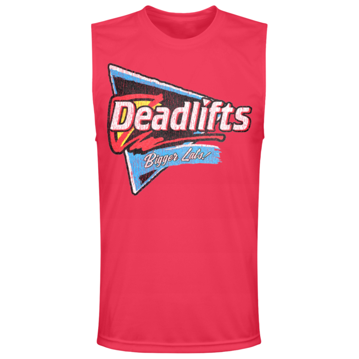 DEADLIFTS: BIGGER LATS! Mens' Muscle Tee / Tank