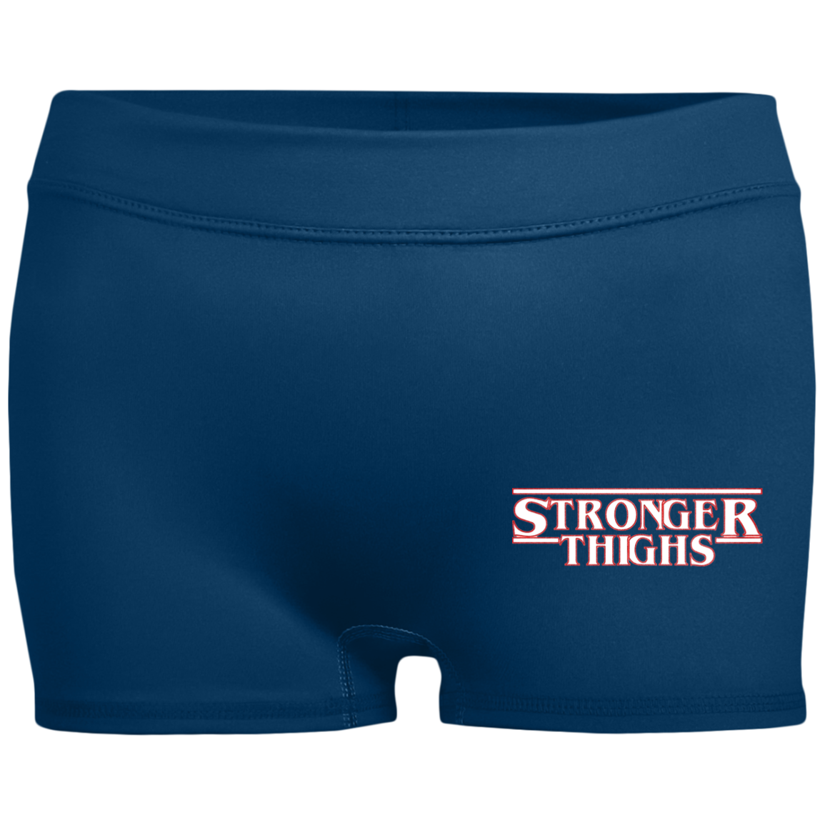 STRONGER THIGHS Womens' Fitted 2.5" Inseam Shorts