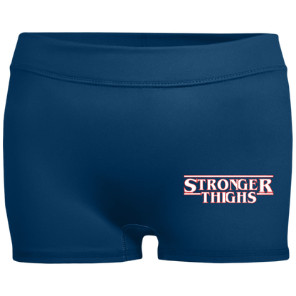 STRONGER THIGHS Womens' Fitted 2.5" Inseam Shorts