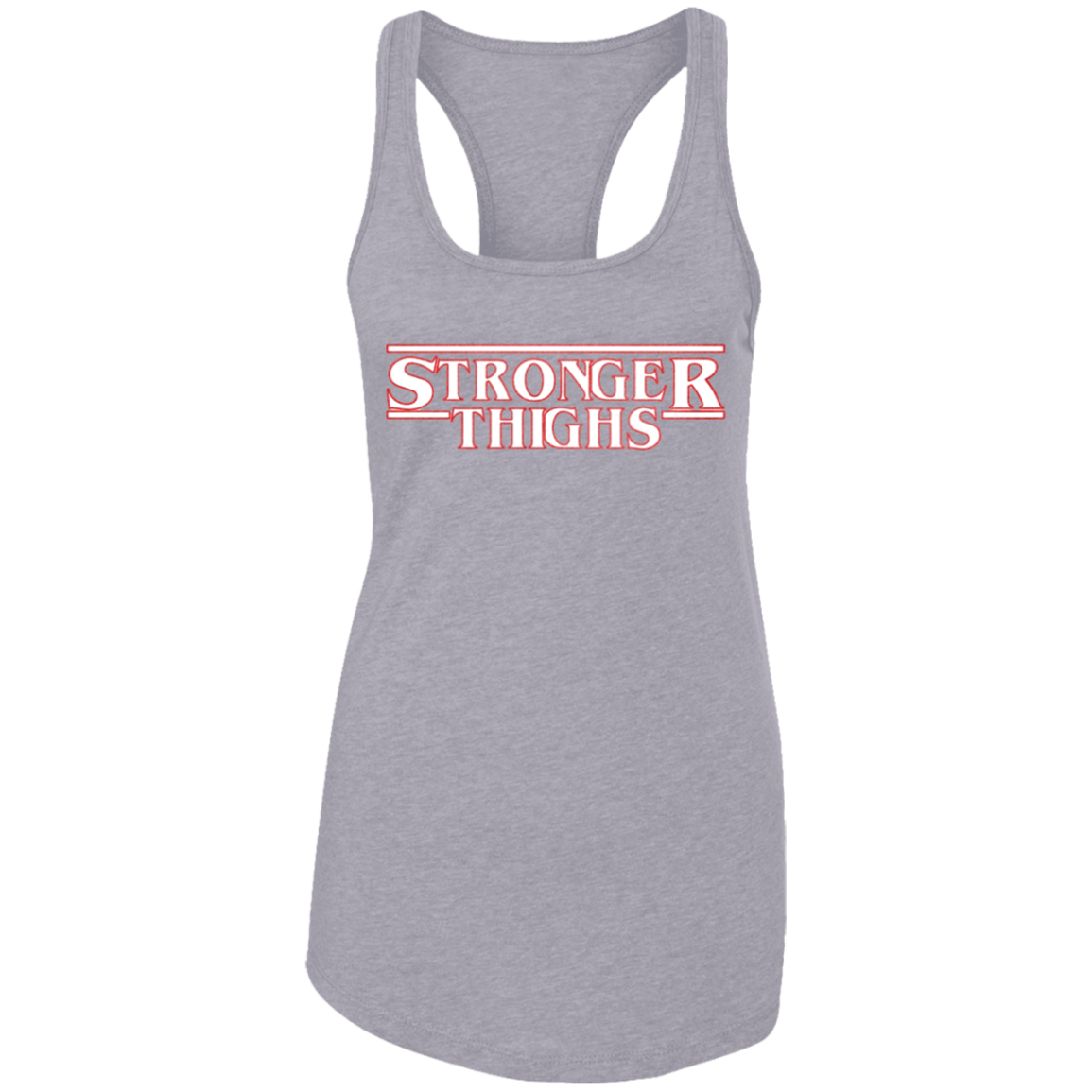 STRONGER THIGHS Womens' Racerback Tank