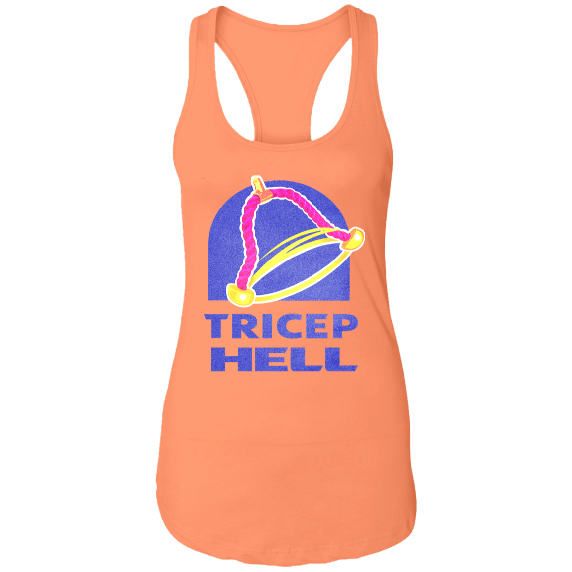 TRICEP HELL Womens' Racerback Tank