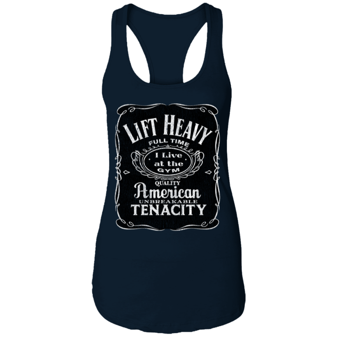 LIFT HEAVY Womens' Racerback Tank