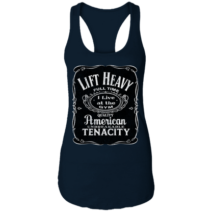 LIFT HEAVY Womens' Racerback Tank