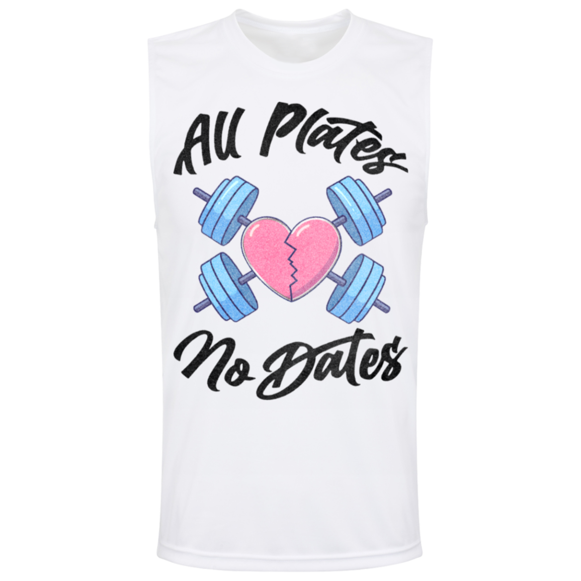 ALL PLATES NO DATES Mens' Muscle Tee / Tank