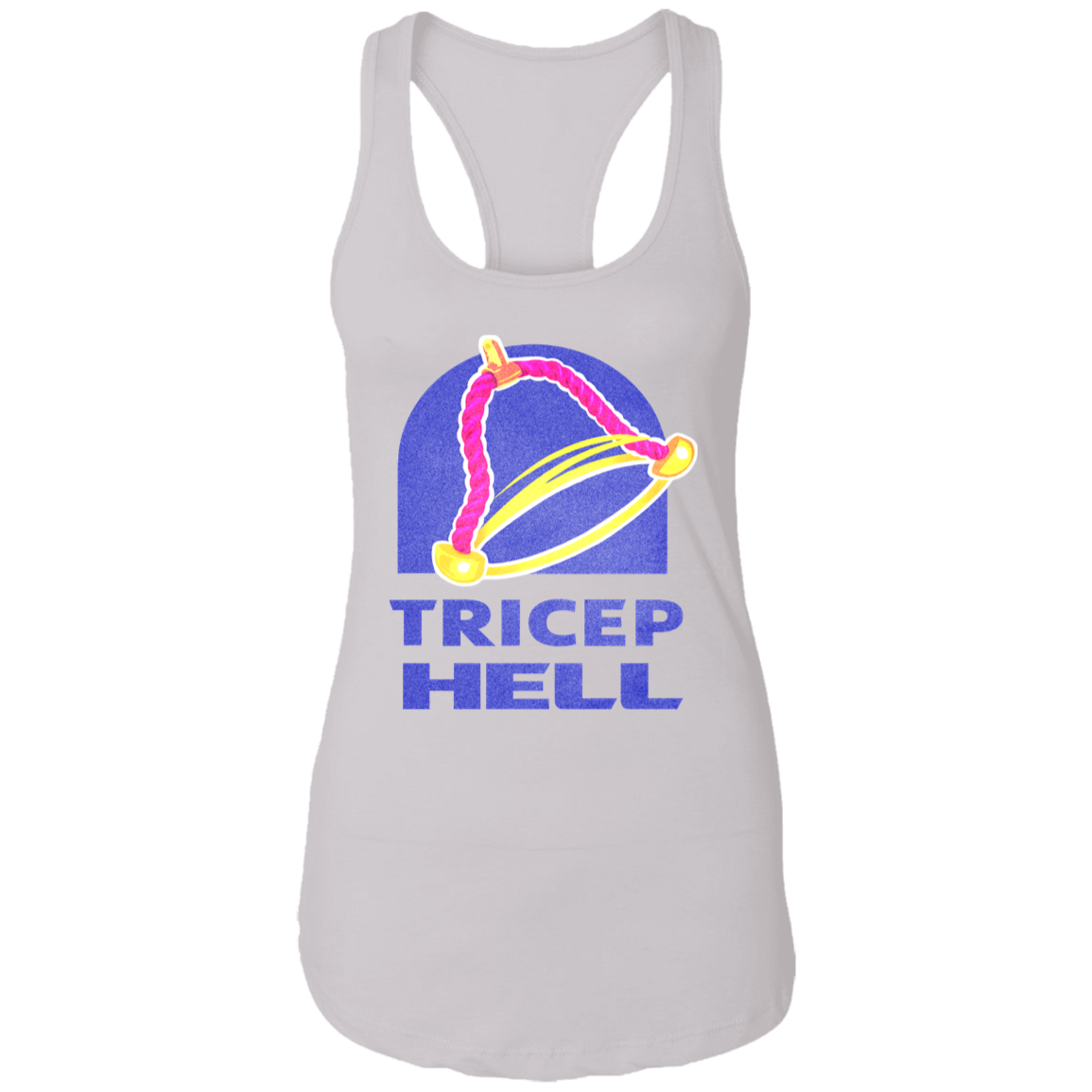 TRICEP HELL Womens' Racerback Tank