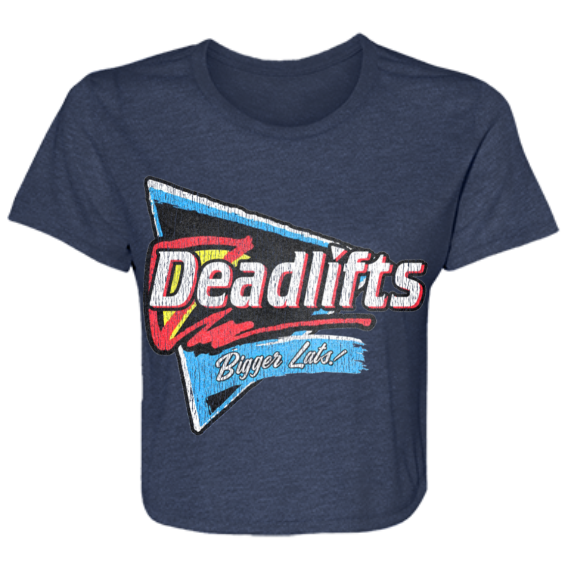 DEADLIFTS: BIGGER LATS! Womens' Crop Top