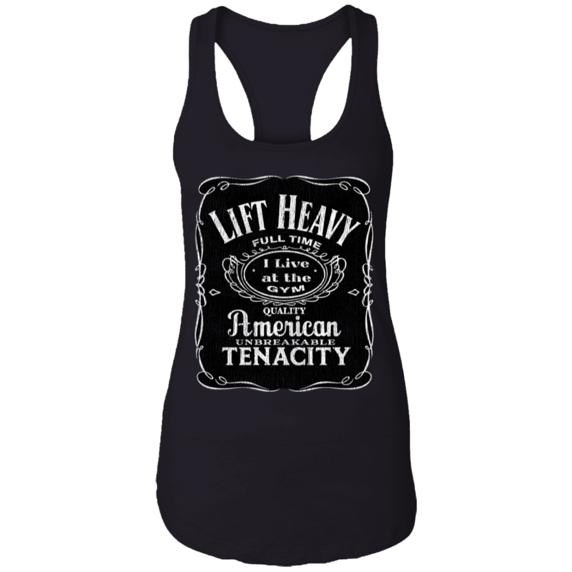 LIFT HEAVY Womens' Racerback Tank