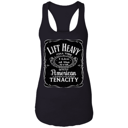 LIFT HEAVY Womens' Racerback Tank