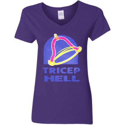 TRICEP HELL Womens' Fitted T-Shirt