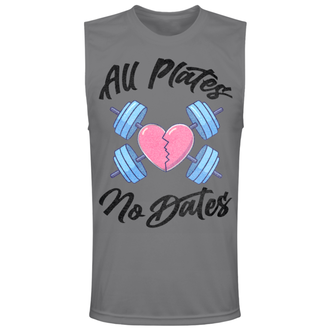 ALL PLATES NO DATES Mens' Muscle Tee / Tank