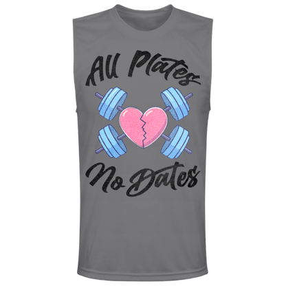 ALL PLATES NO DATES Mens' Muscle Tee / Tank