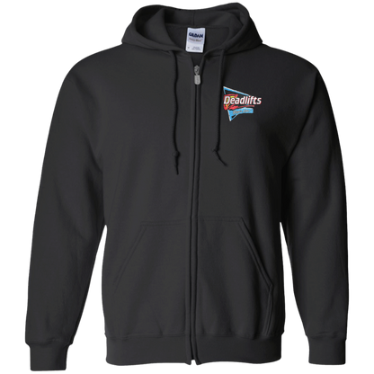 DEADLIFTS: BIGGER LATS! 2-Sided Zip-Up Hoodie