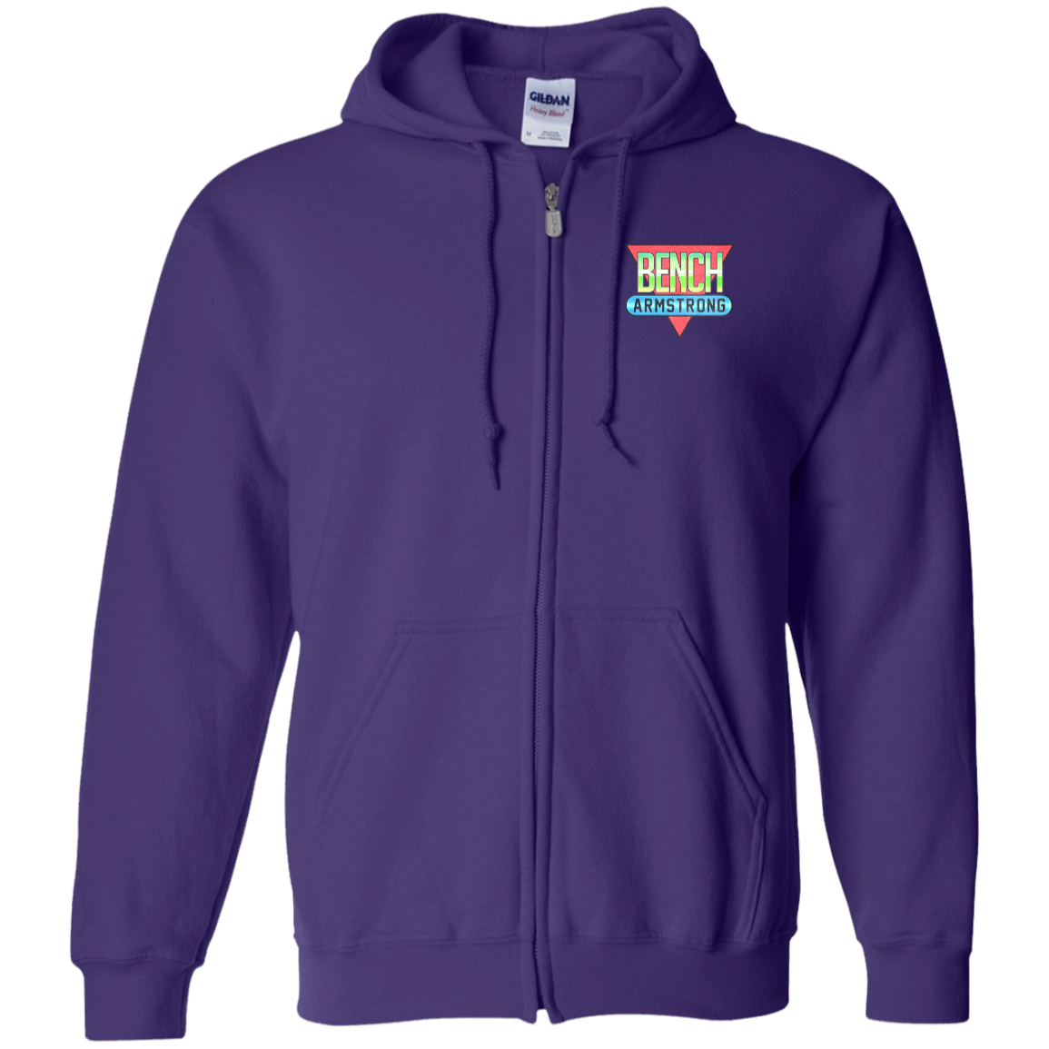 BENCH ARMSTRONG 2-Sided Zip-Up Hoodie