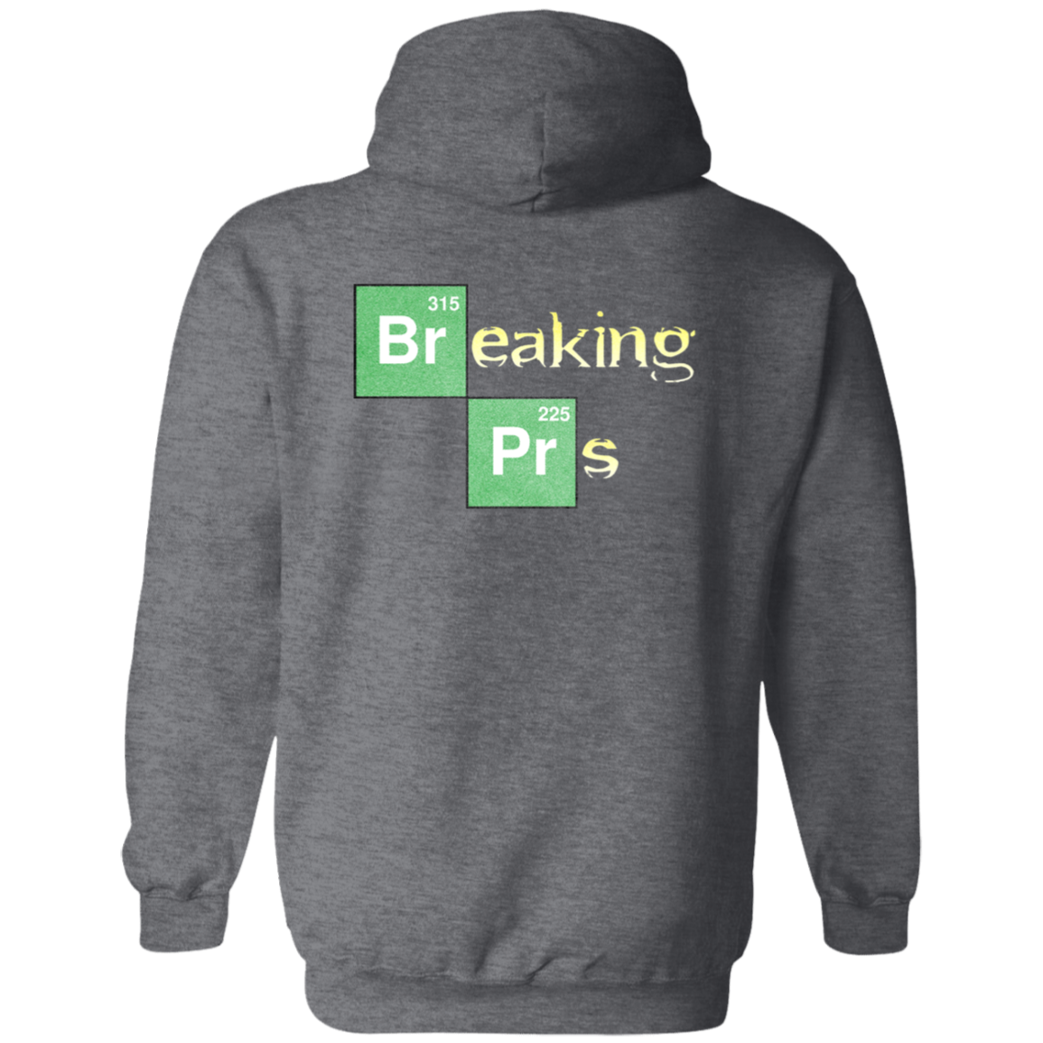 BREAKING PRs 2-Sided Zip-Up Hoodie