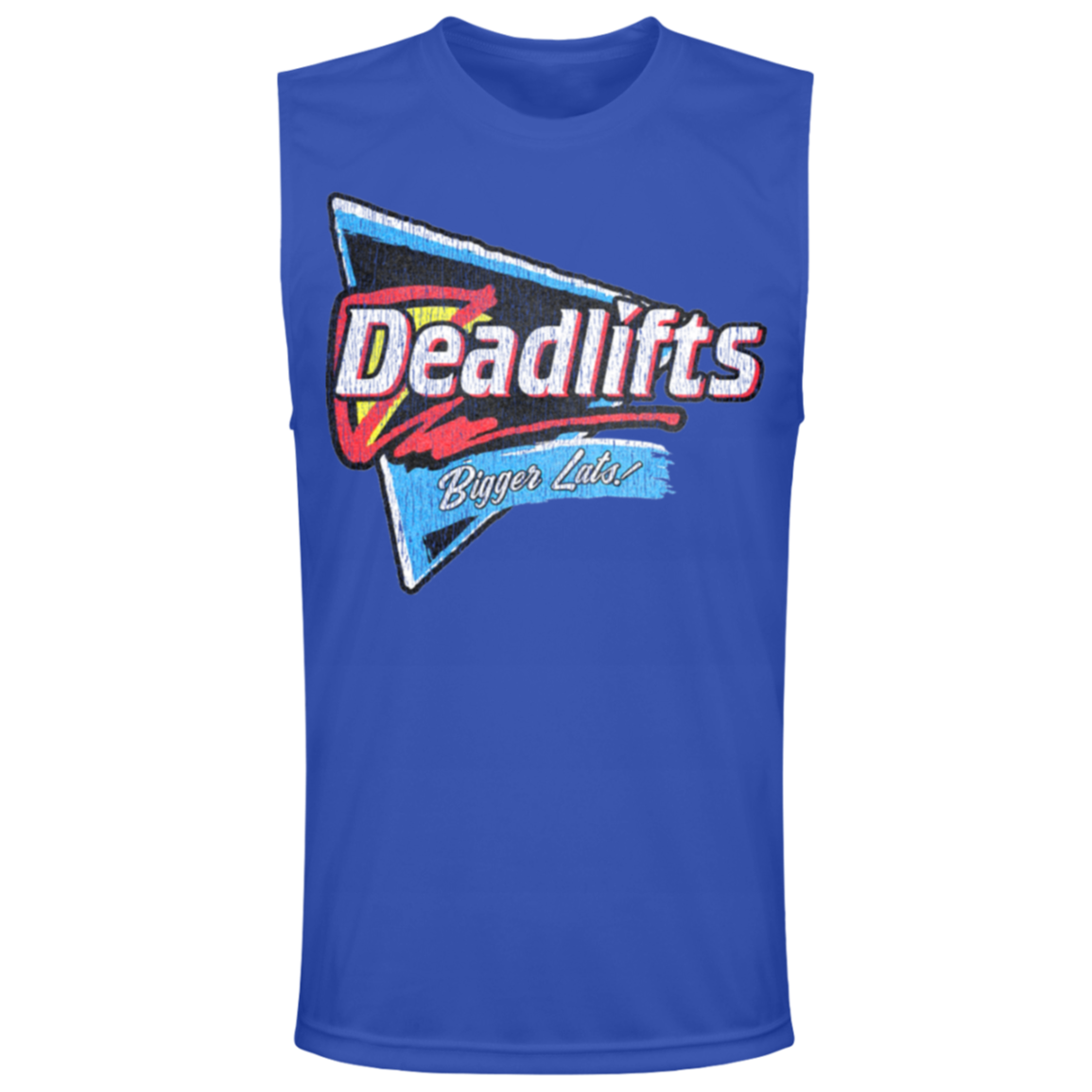 DEADLIFTS: BIGGER LATS! Mens' Muscle Tee / Tank