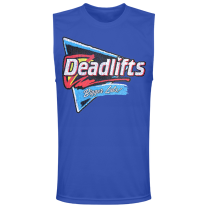 DEADLIFTS: BIGGER LATS! Mens' Muscle Tee / Tank