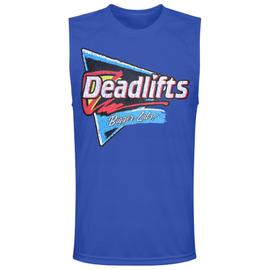 DEADLIFTS: BIGGER LATS! Mens' Muscle Tee / Tank