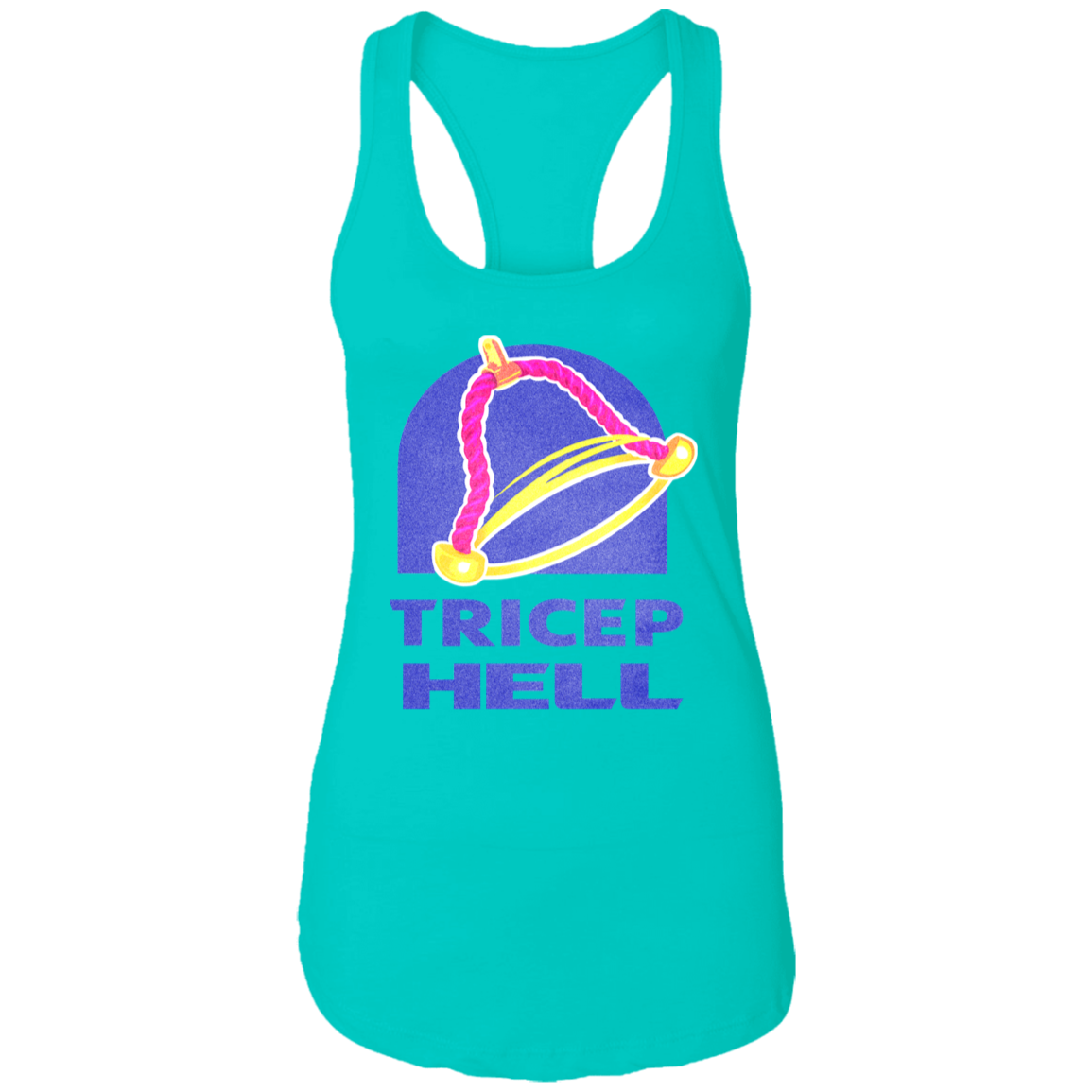 TRICEP HELL Womens' Racerback Tank