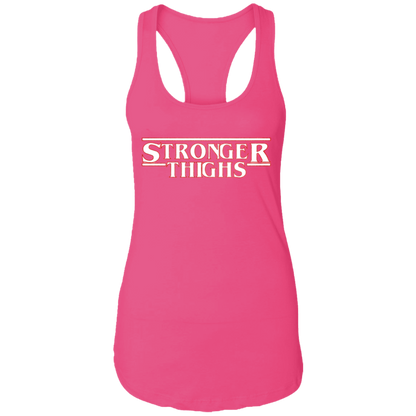 STRONGER THIGHS Womens' Racerback Tank