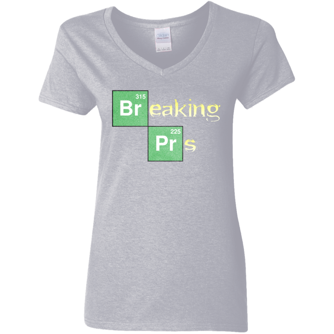 BREAKING PRs Women's Fitted T-Shirt