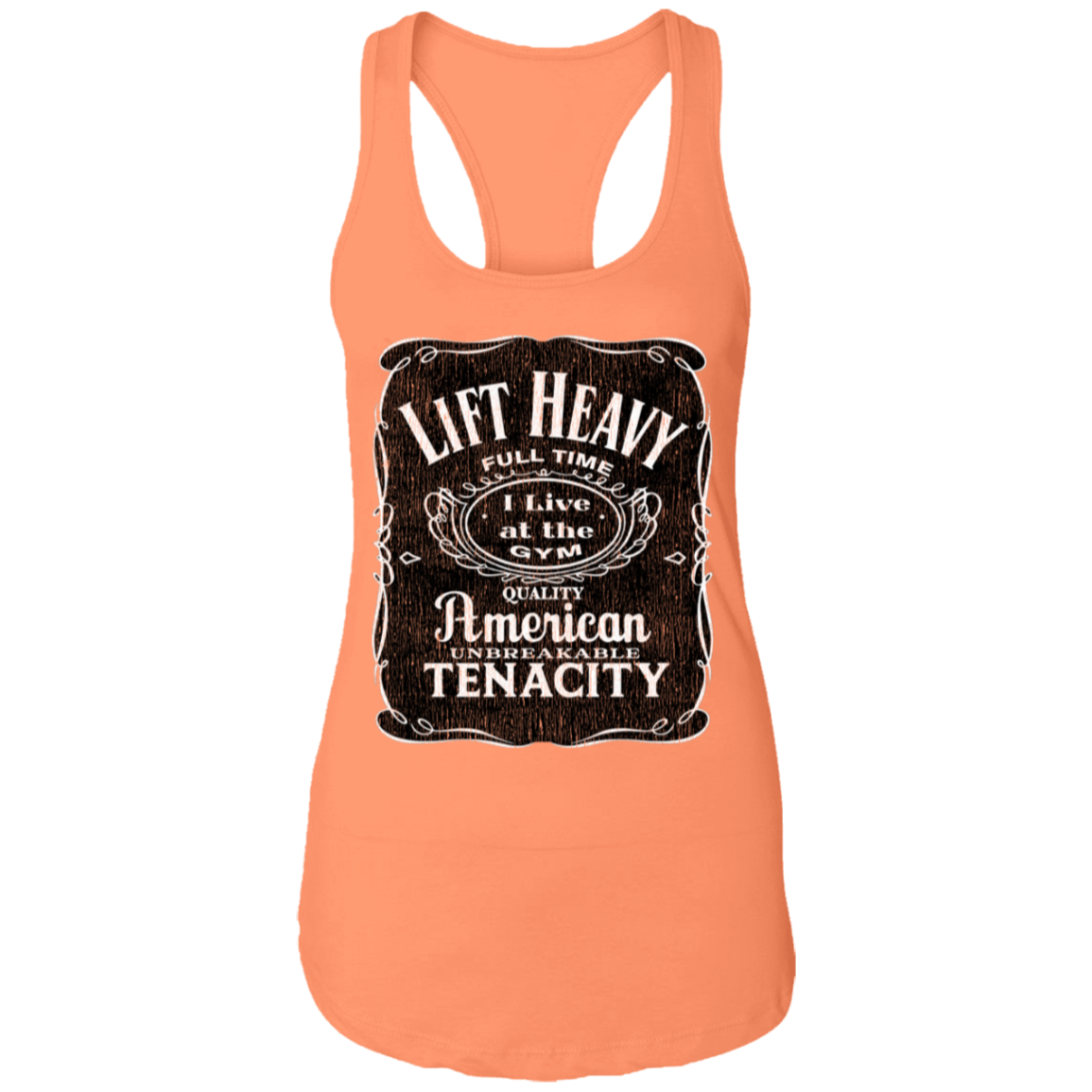 LIFT HEAVY Womens' Racerback Tank