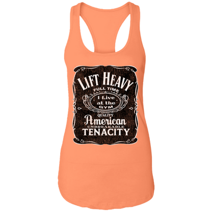 LIFT HEAVY Womens' Racerback Tank