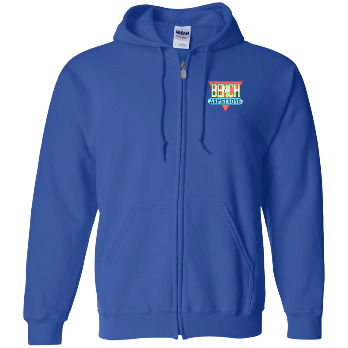 BENCH ARMSTRONG 2-Sided Zip-Up Hoodie