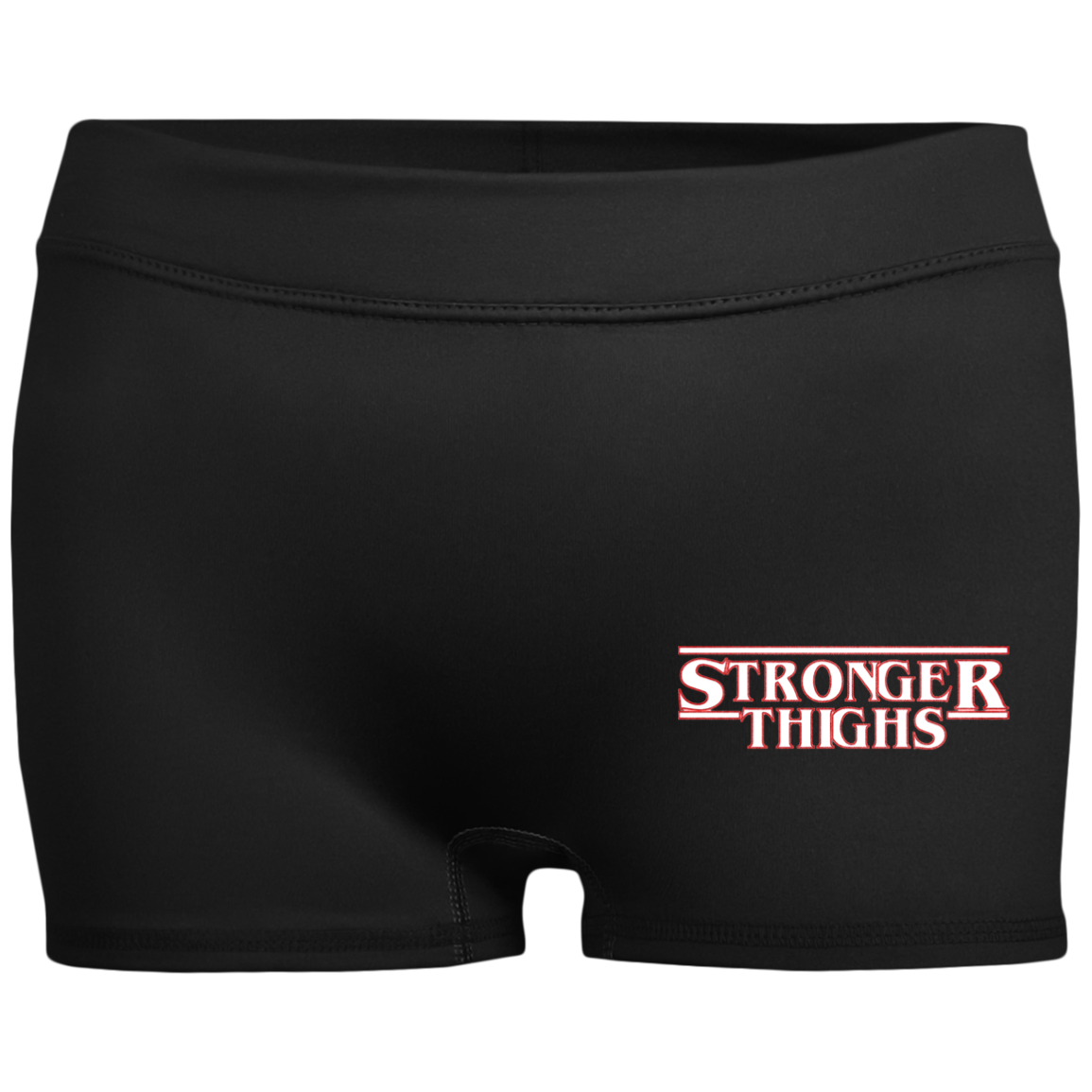 STRONGER THIGHS Womens' Fitted 2.5" Inseam Shorts