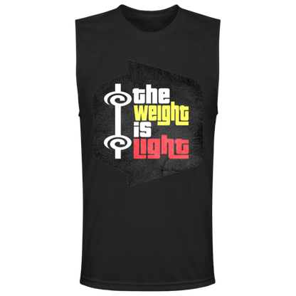 THE WEIGHT IS LIGHT Mens' Muscle Tee / Tank