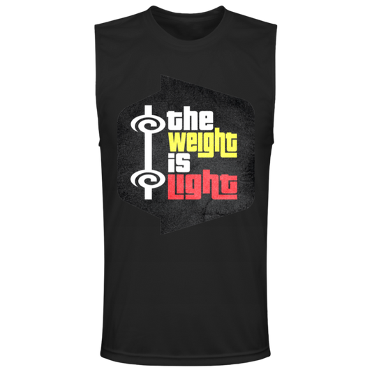 THE WEIGHT IS LIGHT Mens' Muscle Tee / Tank