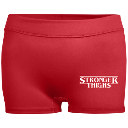 STRONGER THIGHS Womens' Fitted 2.5" Inseam Shorts