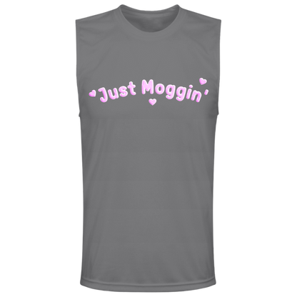 JUST MOGGIN' Mens' Muscle Tee / Tank