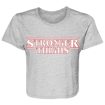 STRONGER THIGHS Womens' Crop Top