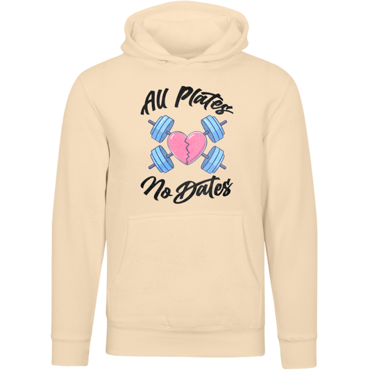 ALL PLATES NO DATES Pullover Hoodie