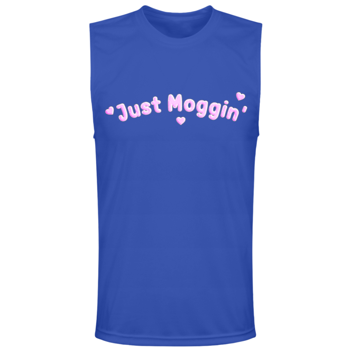 JUST MOGGIN' Mens' Muscle Tee / Tank