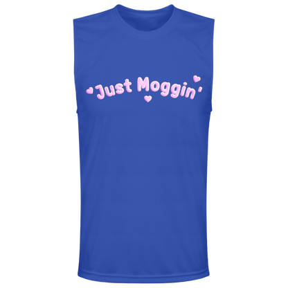 JUST MOGGIN' Mens' Muscle Tee / Tank