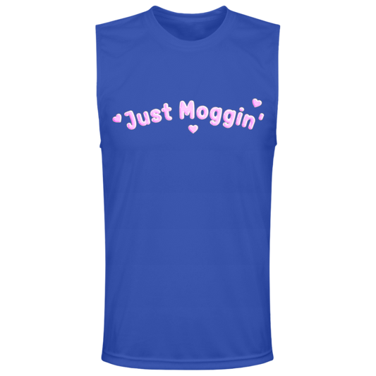 JUST MOGGIN' Mens' Muscle Tee / Tank