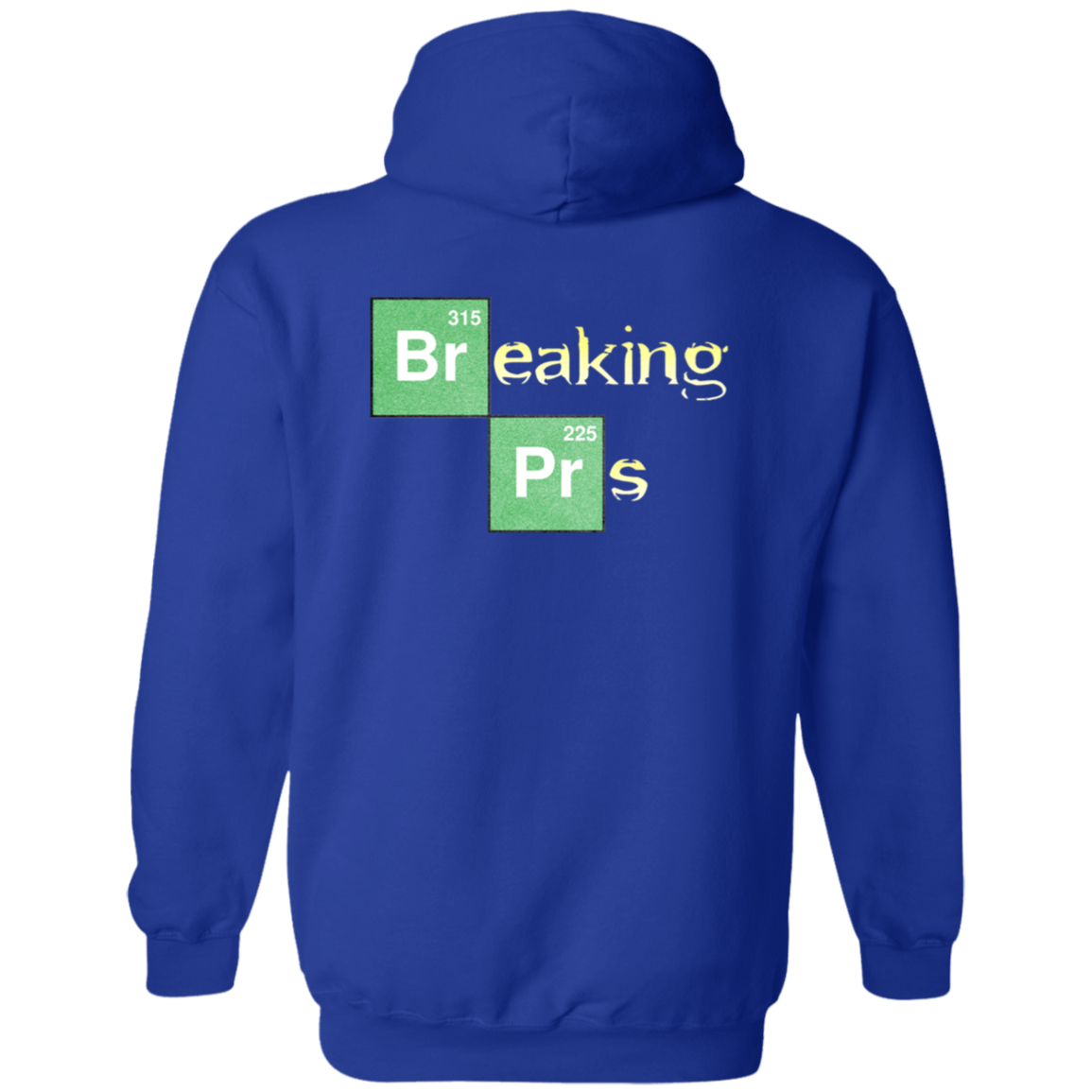 BREAKING PRs 2-Sided Zip-Up Hoodie