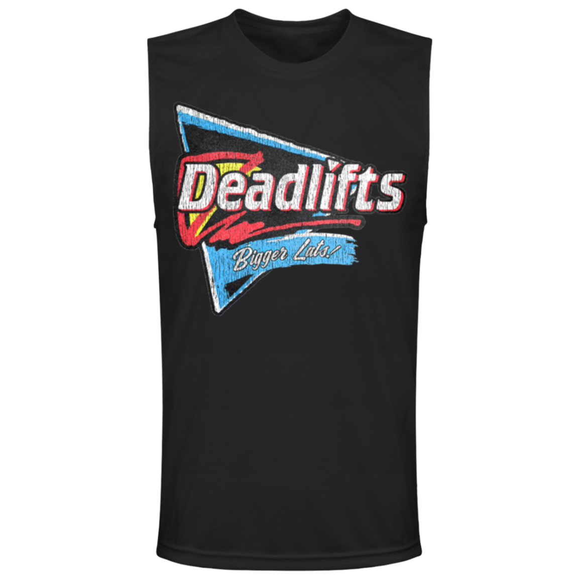 DEADLIFTS: BIGGER LATS! Mens' Muscle Tee / Tank