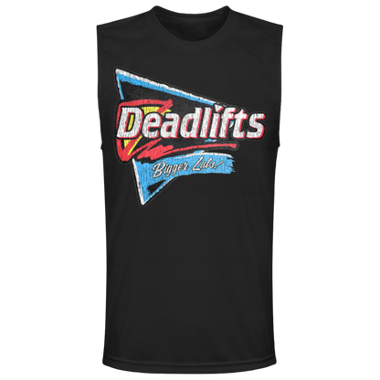 DEADLIFTS: BIGGER LATS! Mens' Muscle Tee / Tank