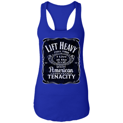 LIFT HEAVY Womens' Racerback Tank