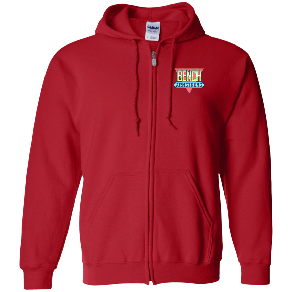 BENCH ARMSTRONG 2-Sided Zip-Up Hoodie