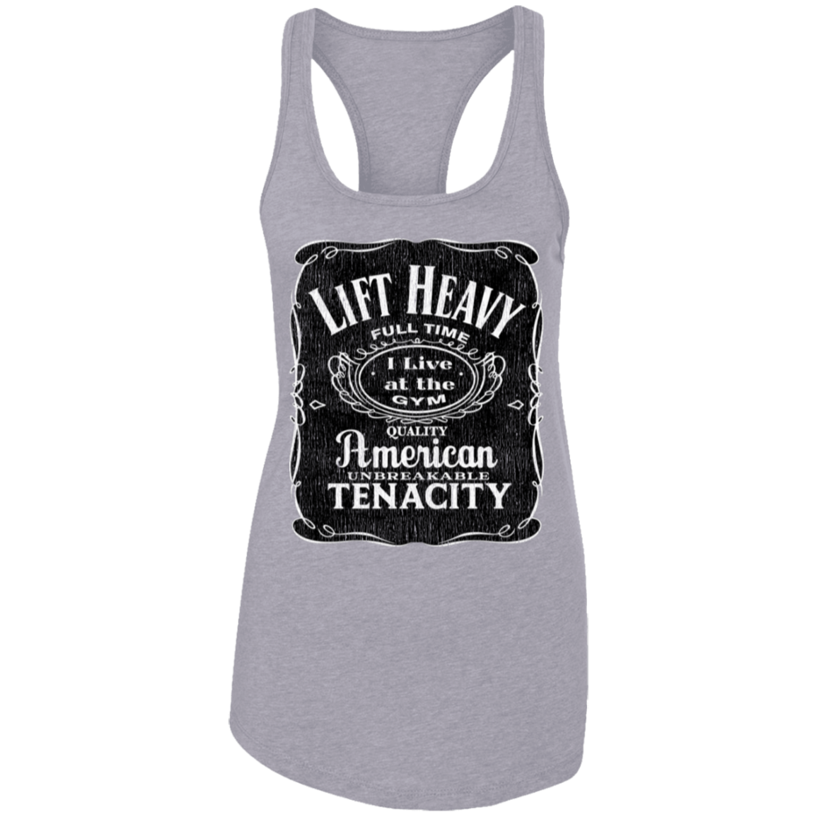 LIFT HEAVY Womens' Racerback Tank