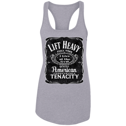 LIFT HEAVY Womens' Racerback Tank