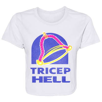 TRICEP HELL Womens' Crop Top