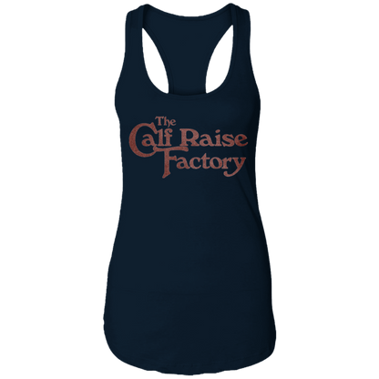 CALF RAISE FACTORY Womens' Racerback Tank