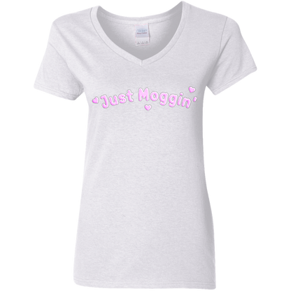 JUST MOGGIN' Womens' Fitted T-Shirt