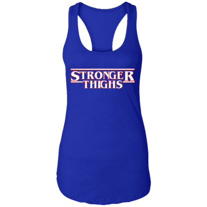 STRONGER THIGHS Womens' Racerback Tank