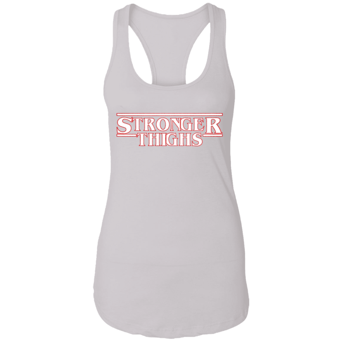 STRONGER THIGHS Womens' Racerback Tank