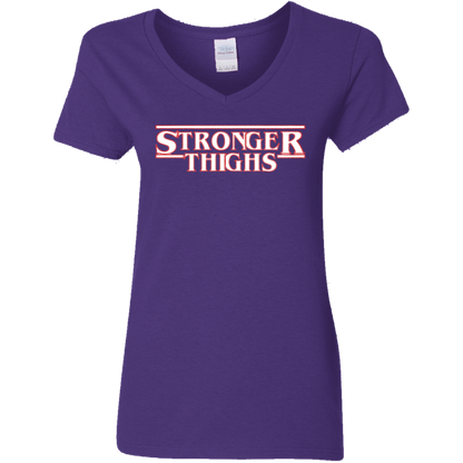 STRONGER THIGHS Womens' Fitted T-Shirt